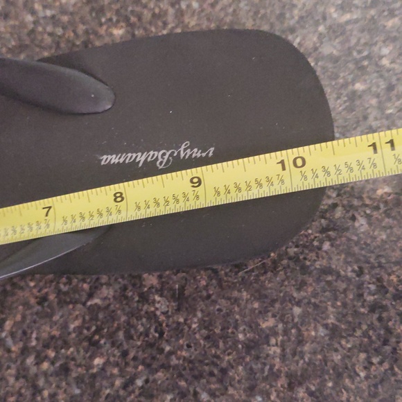 Tommy Bahama Rhinestone Starfish Wedge Sandals Black Size 9 - Picture 13 of 17